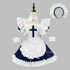 cutiekill-kawaii-cross-classic-maid-dress-ah0849