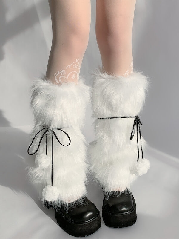 cutiekill-kawaii-pompon-fur-leg-warmers-c0465