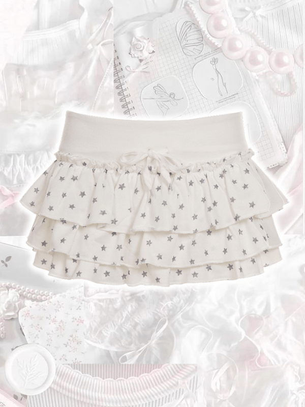 cutiekill-kira-stars-y2k-cake-mini-skirt-om0511