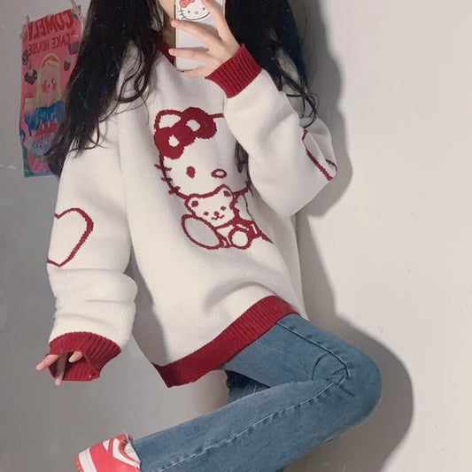 cutiekill-kitty-doll-fluffy-sweater-m0082