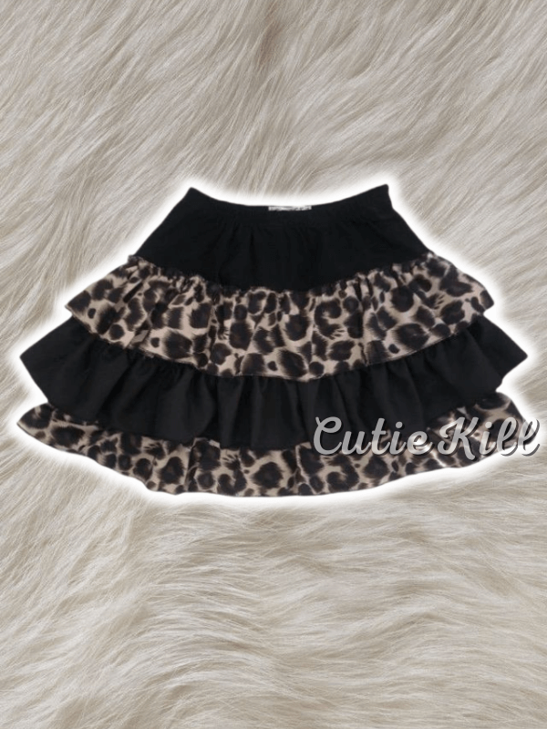 cutiekill-leopard-patchwork-mini-skirt-y2k0002