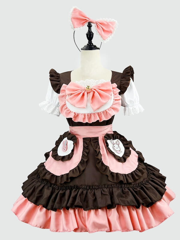 cutiekill-little-bunny-soft-cute-maid-dress-ah0685