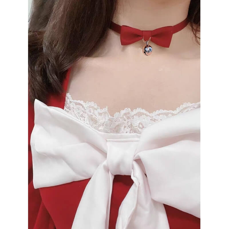 cutiekill-lolita-bow-bell-velvet-choker-ah0263