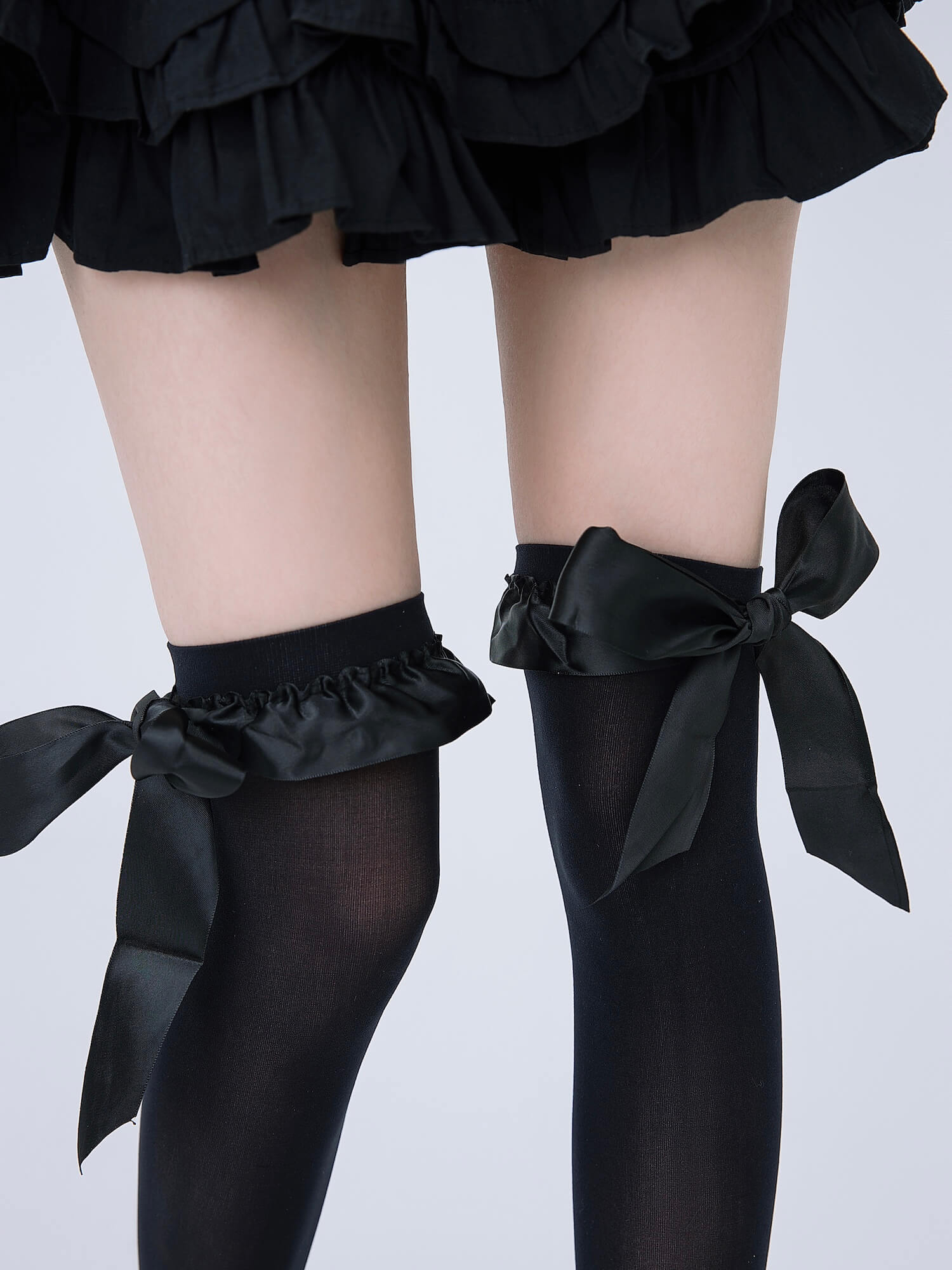 Lace over knee stockings – Cutiekill