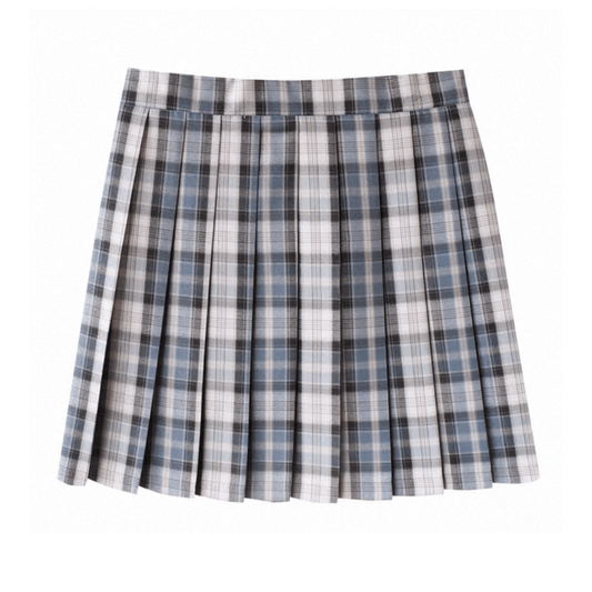 cutiekill-lotus-blue-khaki-jk-vintage-plaid-uniform-skirt-c0018312