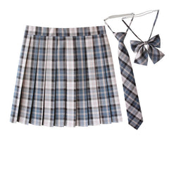 cutiekill-lotus-blue-khaki-jk-vintage-plaid-uniform-skirt-c0018312