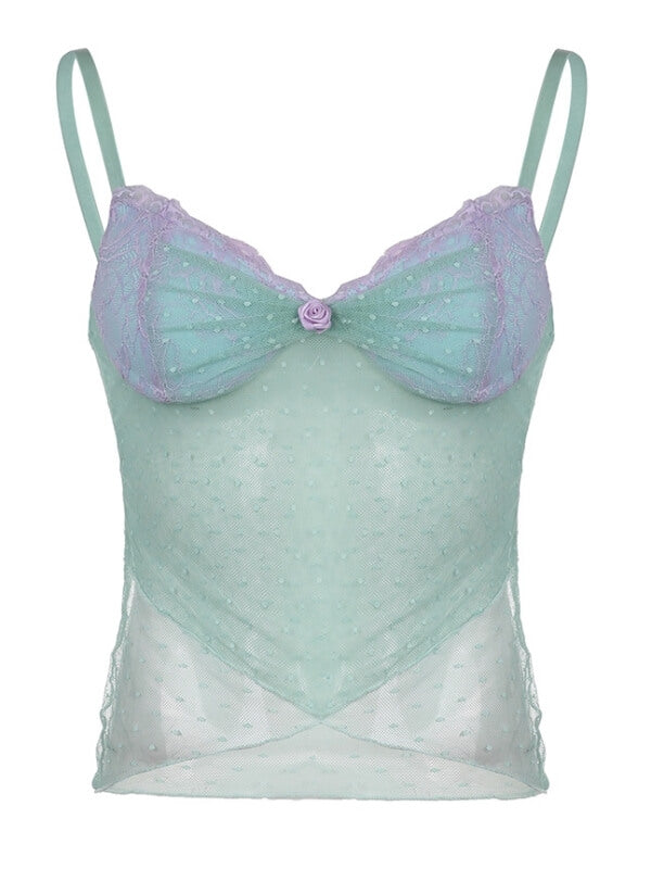 cutiekill-mermaid-aesthetic-mint-camisole-om0135