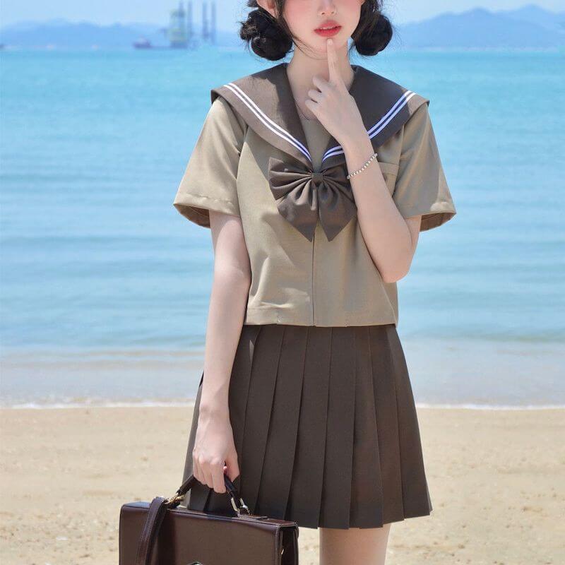 cutiekill-milk-tea-brown-jk-sailor-girl-school-uniform-set-jk0004