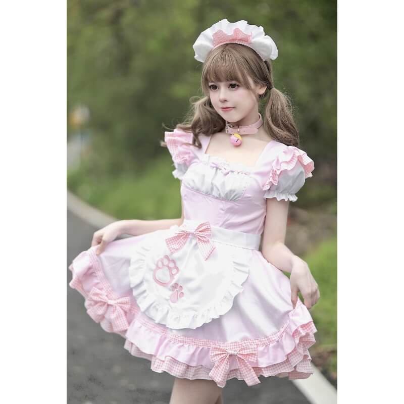 Neko cosplay maid dress