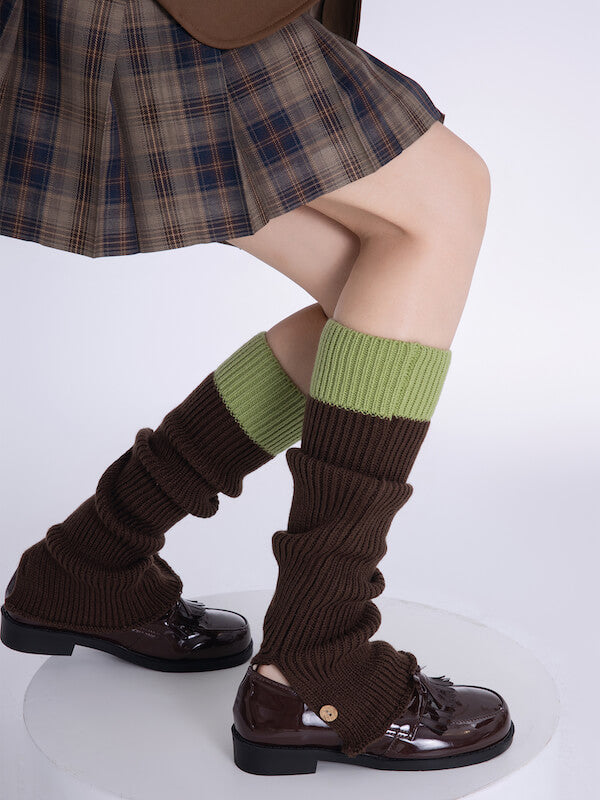    cutiekill-pastel-contrast-color-leg-warmers-c0156