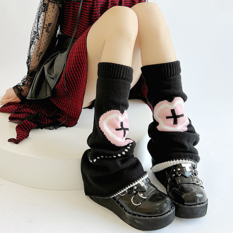 Fluffy vintage y2k leg warmers – Cutiekill