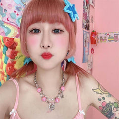 cutiekill-pink-candy-heart-necklace-ah0507