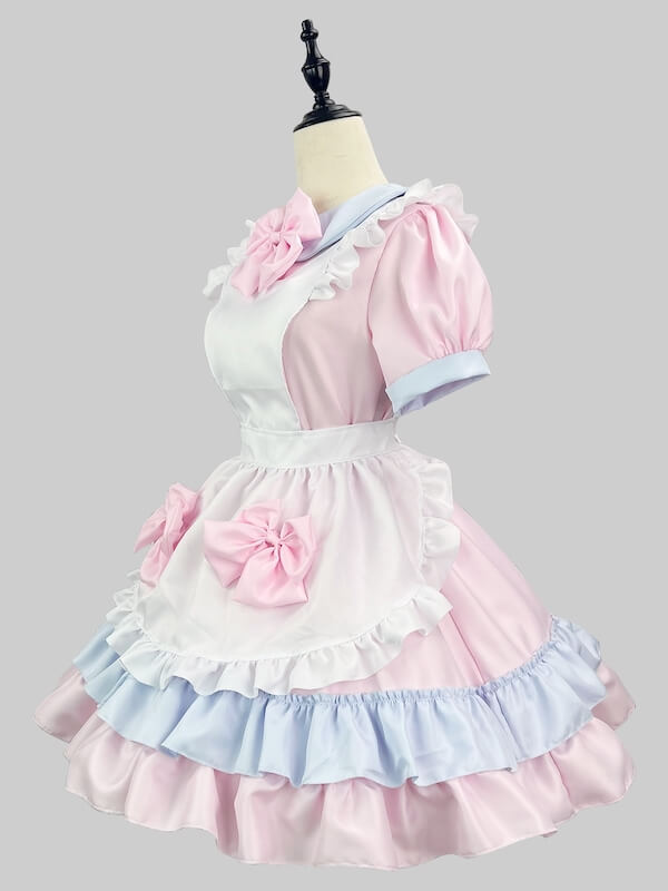 cutiekill-pink-creamy-maid-dress-ah0694-2