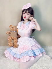 cutiekill-pink-creamy-maid-dress-ah0694-2