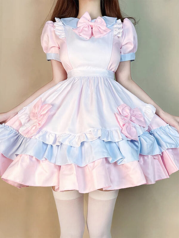 cutiekill-pink-creamy-maid-dress-ah0694-2