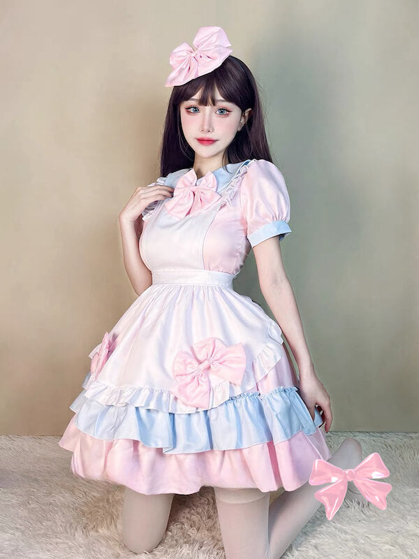 cutiekill-pink-creamy-maid-dress-ah0694-2