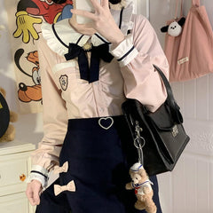 cutiekill-pink-doll-sweet-coquette-uniform-set-jk0053