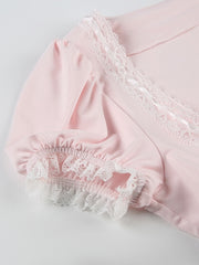 cutiekill-pink-dollette-puff-sleeves-top-om0453