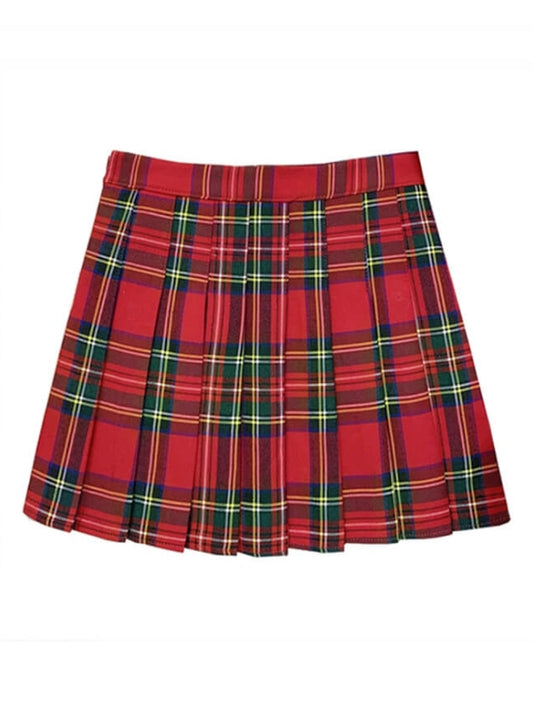 cutiekill-plus-size-classic-christmas-red-plaid-a-line-skirt-c00348 600