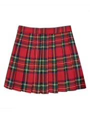 cutiekill-plus-size-classic-christmas-red-plaid-a-line-skirt-c00348