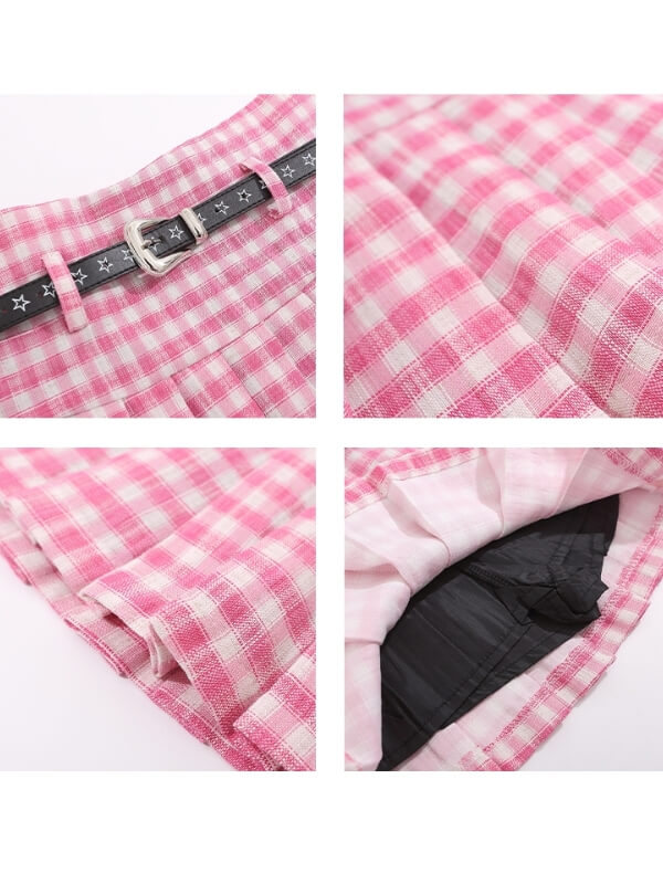    cutiekill-plus-size-pink-academia-belt-skirt-dm0035