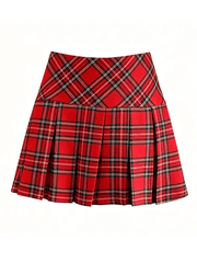 cutiekill-plus-size-plaid-pleated-mini-skirt-plus001