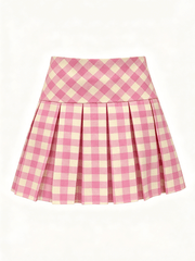 cutiekill-plus-size-plaid-pleated-mini-skirt-plus001