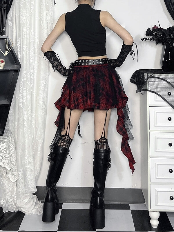 cutiekill-polka-dot-mesh-goth-skirt-ah0714-7