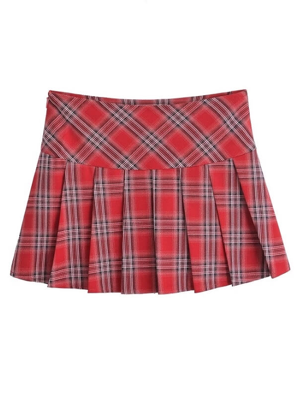 cutiekill-preppy-style-vintage-plaid-skirt-om0408