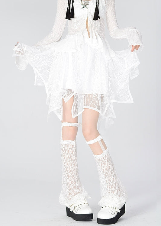    cutiekill-puff-lace-leg-warmers-c0297
