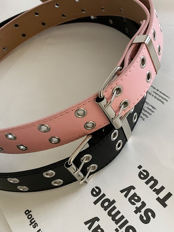 cutiekill-punk-decorative-double-hole-belt-b0058