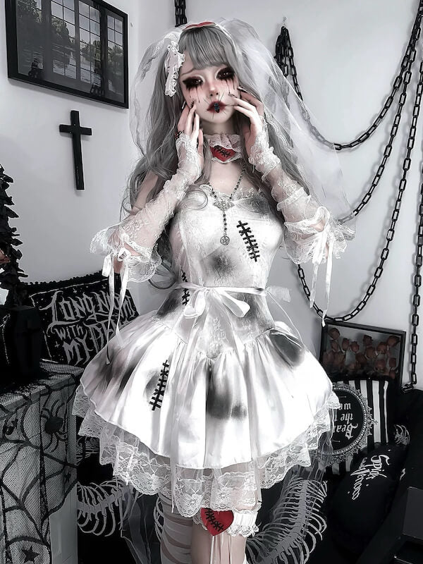 Puppet Bride gothic lolita dress – Cutiekill