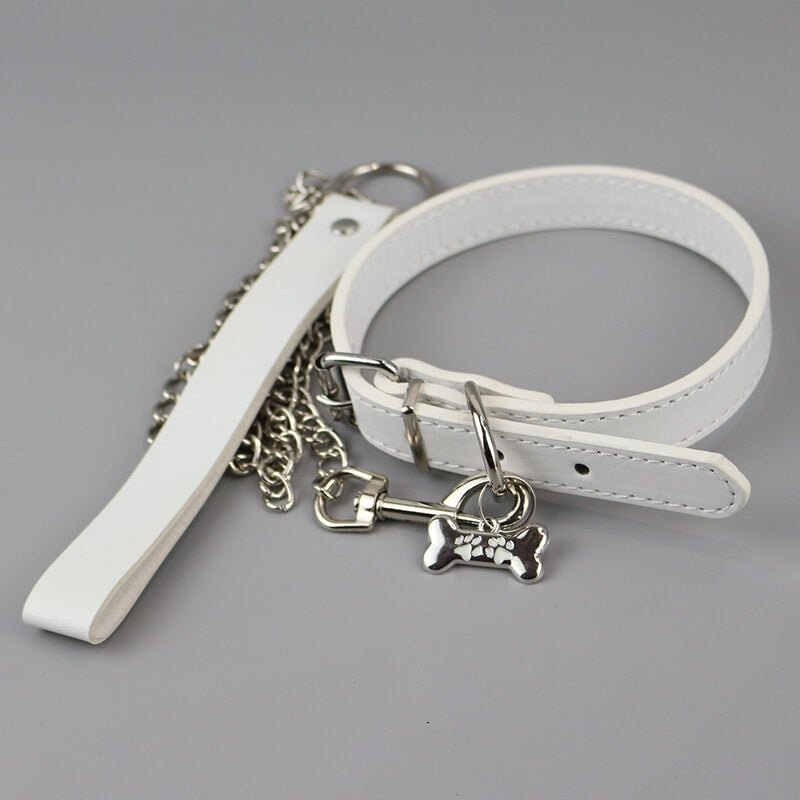 cutiekill-puppy-bone-choker-with-chain-leash-ah0789