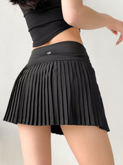 Pure slim fit tennis skirt