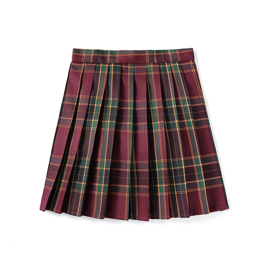 cutiekill-red-leaf-jk-vintage-plaid-uniform-skirt-jk1000-2 800