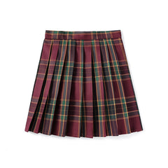 cutiekill-red-leaf-jk-vintage-plaid-uniform-skirt-jk1000-2