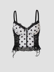 cutiekill-retro-polka-dot-lace-cami-ah0894