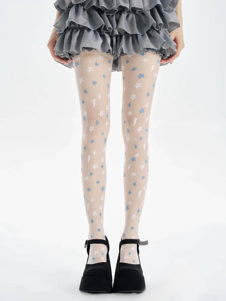 cutiekill-romantic-stars-tights-c0408