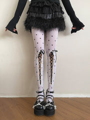 cutiekill-rosalie-polka-dot-lace-up-tights-c0565