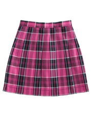 cutiekill-rose-pink-jk-plaid-pleated-skirt-jk0074