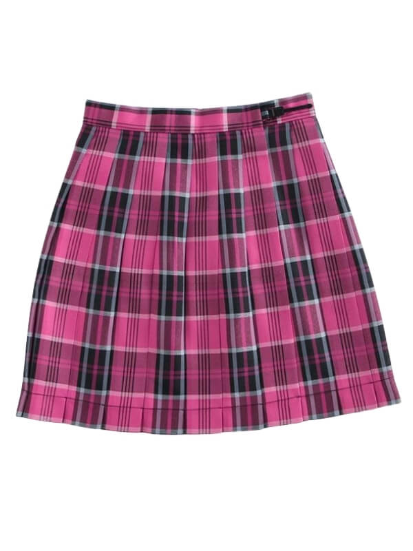 cutiekill-rose-pink-jk-plaid-pleated-skirt-jk0074