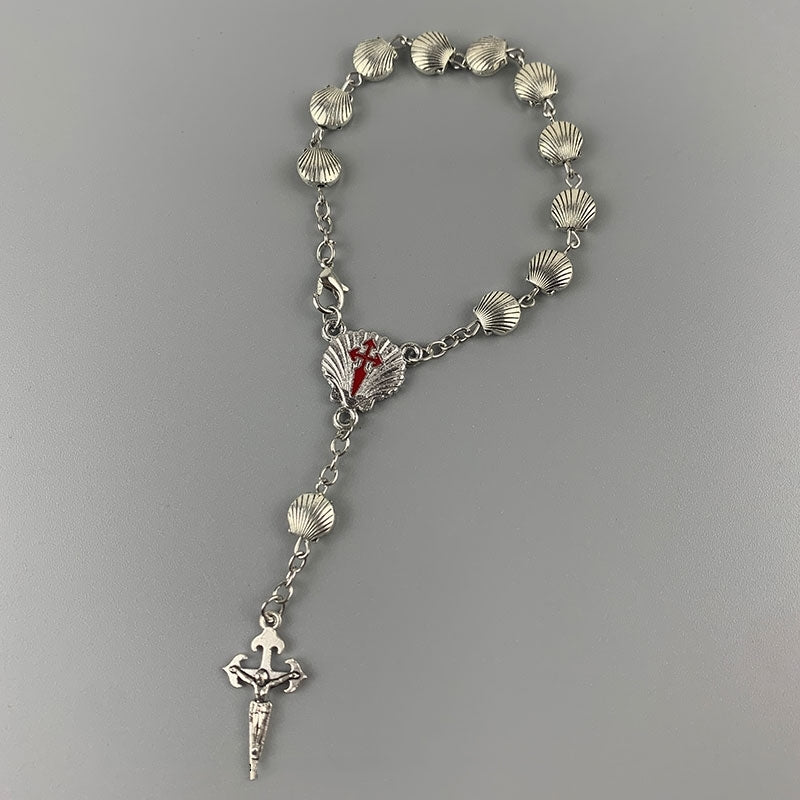 Shell goth y2k necklace bracelet