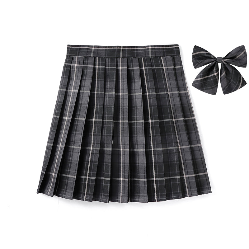 cutiekill-silent-black-jk-vintage-plaid-uniform-skirt-jk1000-2