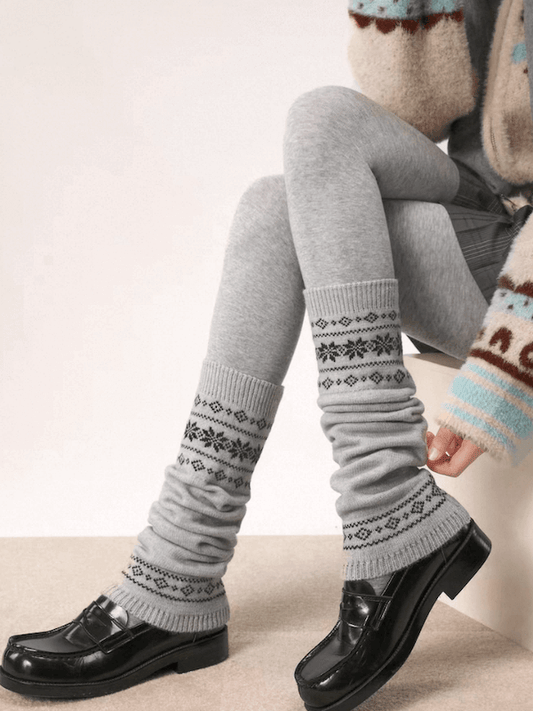snowflake-vintage-knit-leg-warmers-c0528