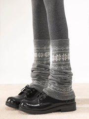 snowflake-vintage-knit-leg-warmers-c0528