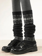 snowflake-vintage-knit-leg-warmers-c0528