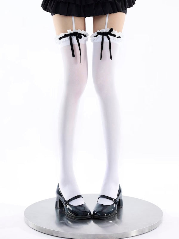 cutiekill-soft-bow-ruffled-suspender-stockings-c0562-8