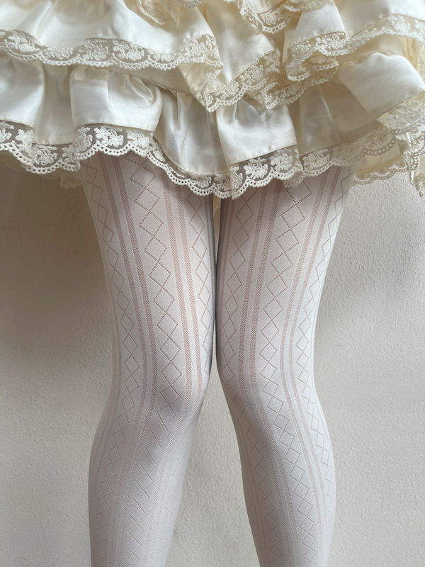 cutiekill-soft-cream-flared-leg-warmers-diamond-tights-c0563