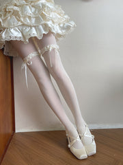 cutiekill-soft-cream-lace-ribbon-garter-velvet-tights-c0516