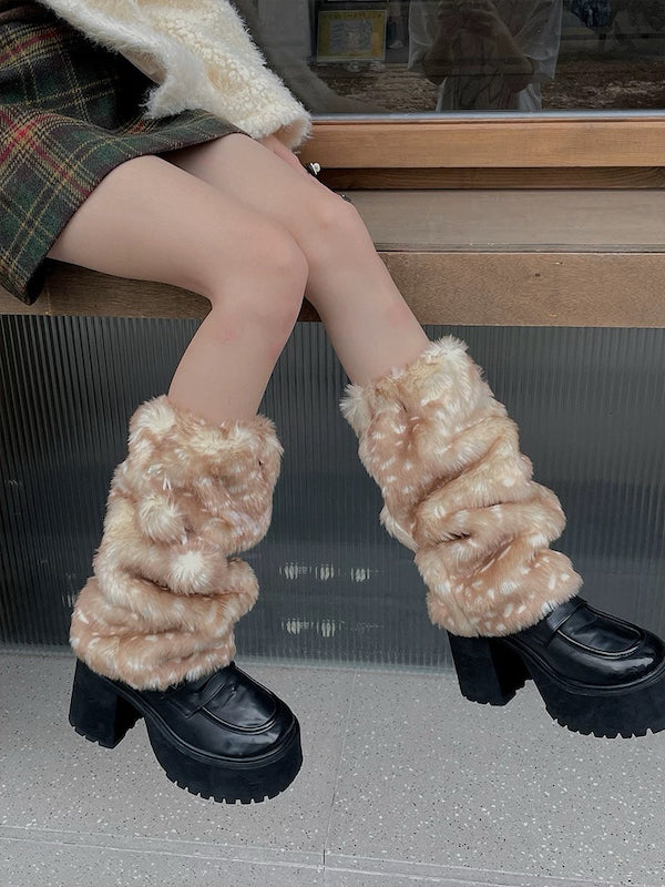 cutiekill-soft-deer-cozy-faux-fur-leg-warmers-c0468